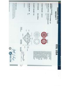 3.50 Ct. EGL Certified HVS2 Round Brilliant Cut Diamond.