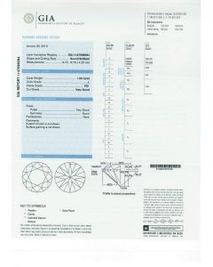 1.22 Ct. GIA Certified LVS1 Round Brilliant Cut Diamond.