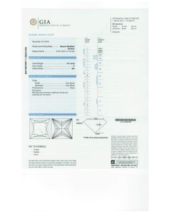 1.01 Ct. GIA Certified FSI2 Princess Cut Diamond.