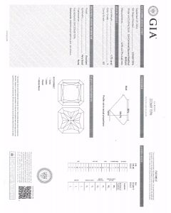 1.72 Ct. GIA Certified FSI1 Radiant Cut Diamond.