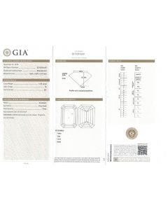 1.03 Ct. GIA Certified M SI2 Round Brilliant Cut Diamond.