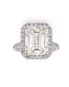 5.05 Ct. EGL Certified Diamond Engagement Ring.