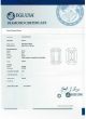 0.97 Ct. EGL Certified JVS2 Emerald Cut Diamond.