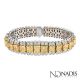 40.43 CT. Total Weight White And Fancy Color Diamond Bracelet.