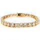 22.45 Ct. Total Weight 31 Round Brilliant Cut Diamond Bracelet.