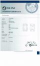 1.00 Ct. EGL Certified F SI1 Emerald Cut Diamond.