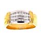 0.46 Ct. Total Weight Round Brilliant Cut Diamond Ring.