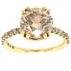 3.07 Ct. EGL Certified Round Brilliant Cut Diamond Engagement Ring.